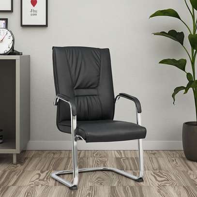 Ergonomic Leather Boardroom Chair image 3