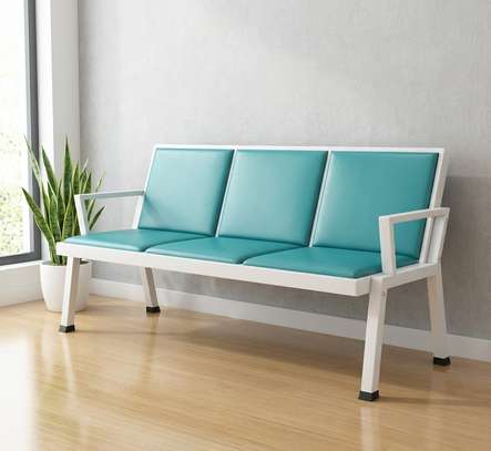 Office Bench; 3-Link Padded Heavy Duty Bench image 5