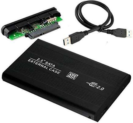 HDD Case 3.5-Inch USB 2.0 To SATA Aluminum image 2
