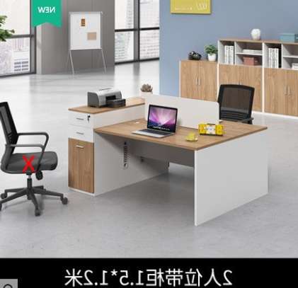 Workstation;Modern4-Way Office Workstation image 3