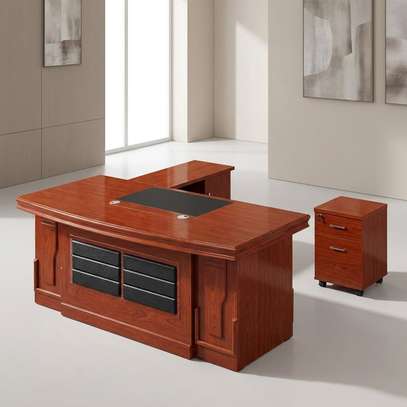 Office Desks;1.8M Executive Mahogany Office Desk  In Keroka image 8