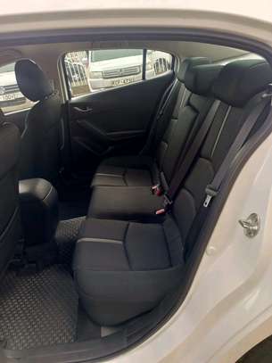 Mazda Axela white color Sedan 2019 model. image 8