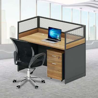 1 Way Modular Working Station with a Pedestal image 13