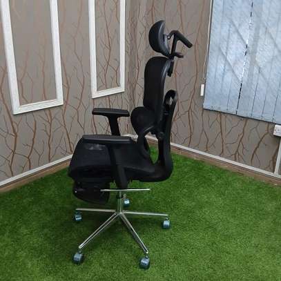High-Back Orthopedic Office Chair image 3
