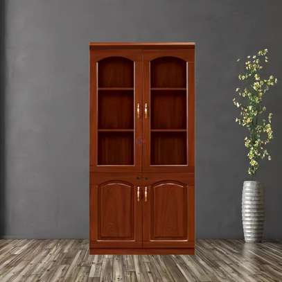 2 Door Mahogany Office Cabinet image 6