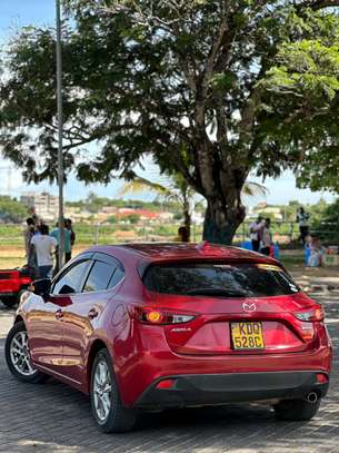 mazda axela used red wine image 2