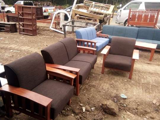 7 Seater Fabric Meeting Office Sofa image 14