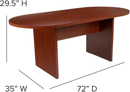 Oval Conference Room Table image 2