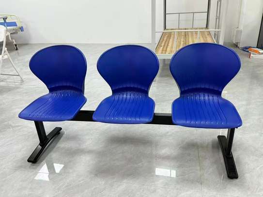 Office Bench: 3-Link Waiting Office Bench image 2