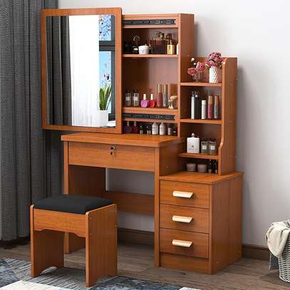 Vanity Dressing table with sliding mirror image 4