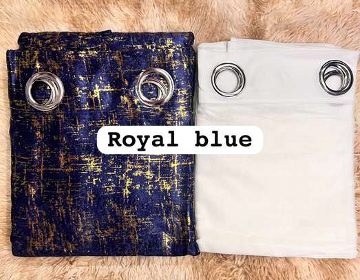3 IN 1 HEAVY CURTAINS WITH SHEER image 4
