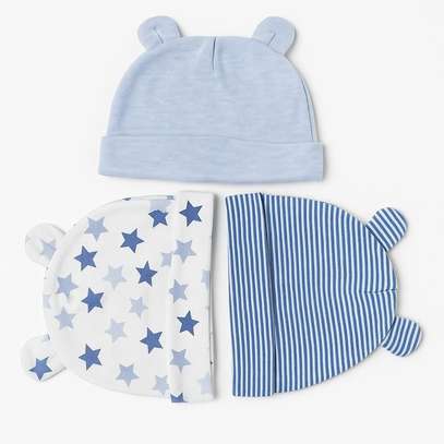 Baby cotton hats image 4