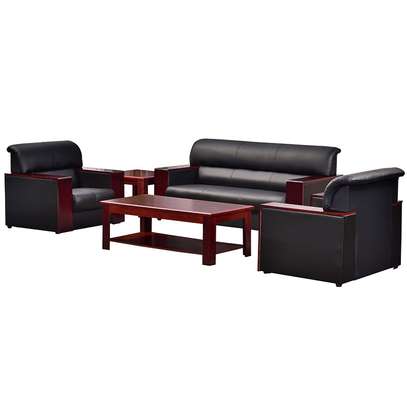 Office Sofa: 5-Seater Waiting Office Sofa In Tinga image 2