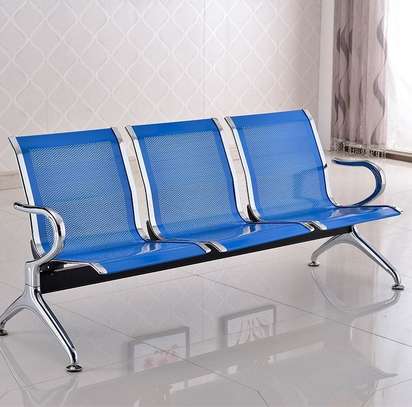 Reception Bench;3-Link Reception Office Bench image 2