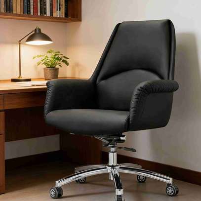 Executive Leather Director's Chair image 3