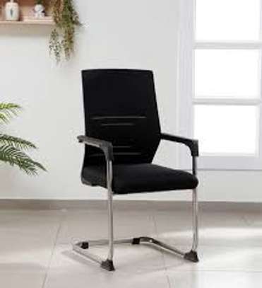 Comfortable Mesh Cantilever Guest Chair image 5