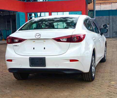 Mazda Axela white color Sedan 2019 model. image 9