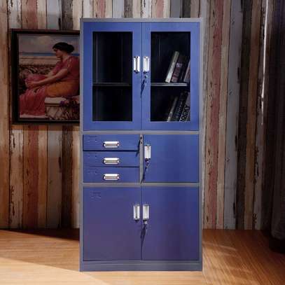 2-Door Filing Cabinet with Safe image 2