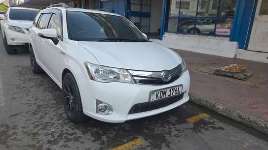 Toyota fielder hybrid new shape is on sale in Mombasa image 5