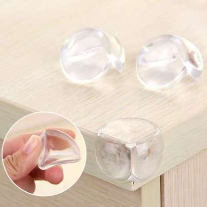 4 PCS Baby Safety Silicone Corner Guards Protector Sticker image 10