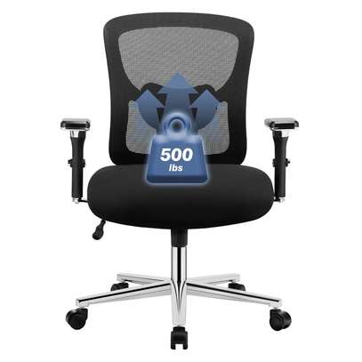 Strong Ergonomic Home Office Mesh Chair image 5
