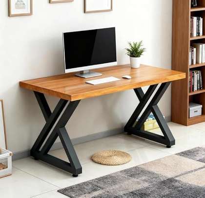 Metal Frame Home Office Computer Desk image 6