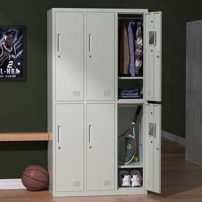 Office Cabinet: Steel Wardrobe School Staff Metal File Cabin image 2
