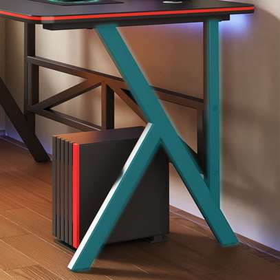 Gaming Desk With Led Lights image 3
