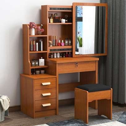 Dressers: Modern Dressing Vanity Table With a Mirror image 5