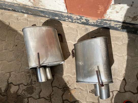 Subaru WRX Quad Tip Exhaust Mufflers (Left & Right Pair) image 3