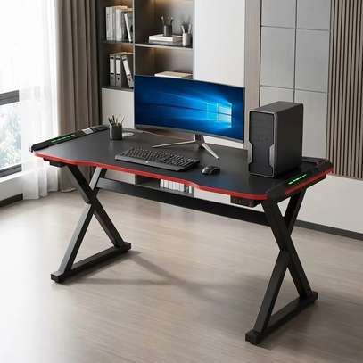Gaming Desk; Generic Gaming Desk with Lighting image 13