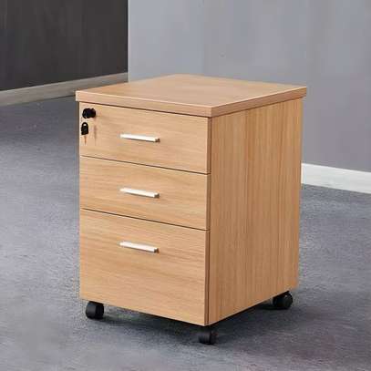 Office Cabinet; 3-Drawers Mobile Pedestal Cabinet image 7