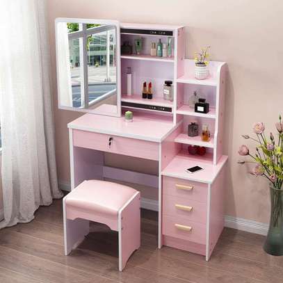 Dressing Table; Vanity Dressing Table With LED Lights image 6