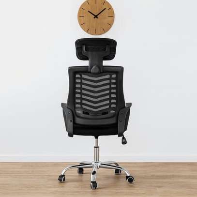 High Back Mesh Office Staff Chair image 5
