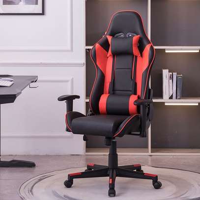 Trendy Leather Ergonomic Gaming Office Chair image 2