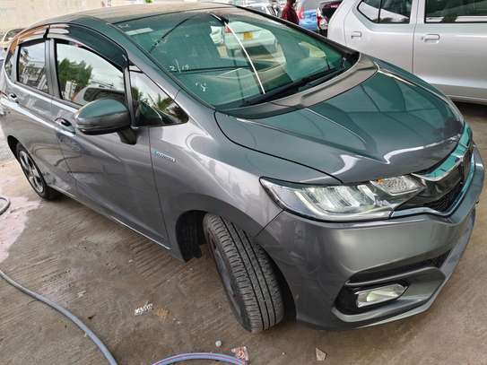 Honda fit hybrid grey 2017 low mileage image 3