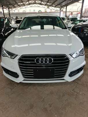 Audi A6 white sunroof image 2