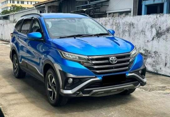 Toyota Rush blue color 2018 model fully loaded image 8