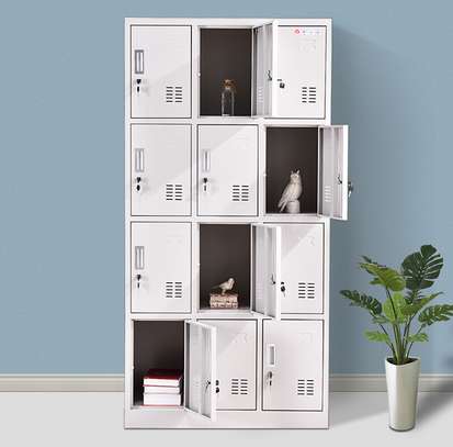 Office Cabinet; 12-Locker Office Cabinet in Suneka image 3