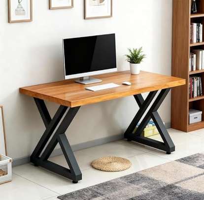 Metal Frame Home Office Computer Desk image 12