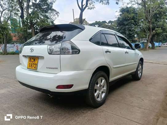 Toyota Harrier White SUV Reliable Comfortable Ride image 4