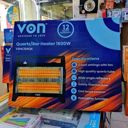 Von room heater with humidifier image 3