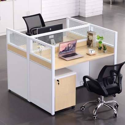 Office Desk;Dual Sitter Distinctive Elite Office Workstation image 6