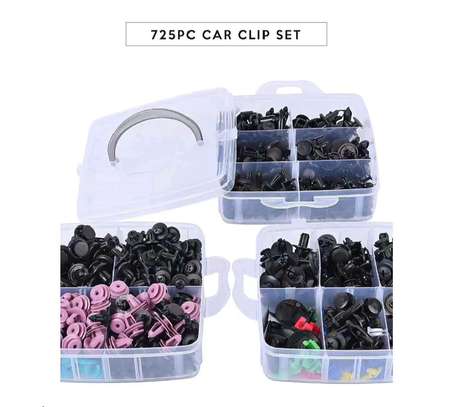 725pc Car Push Retainer Clips & Auto Fasteners Assortment image 5