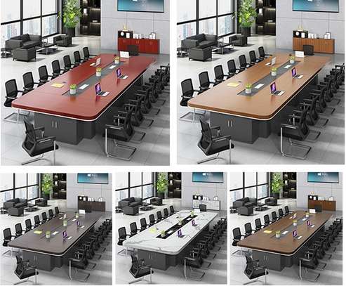 Conference Table : 3 Meter Conference Office Table In Nyakoe image 3