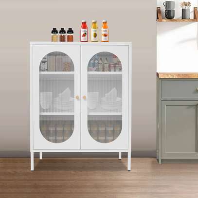 Storage Cabinets : Glass Display Storage Cabinet image 10