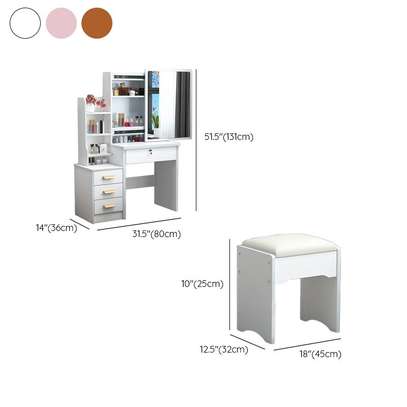 Dressers: Modern Dressing Vanity Table With a Mirror image 6