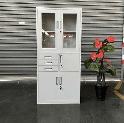 2-Door Metallic File Cabinet image 7