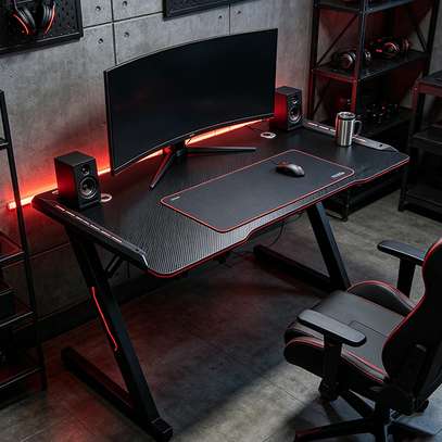 Gaming Desk With Led Lights image 4