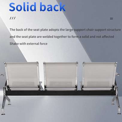 Office Bench: 3 Seater Modern Bench In Suneka image 2